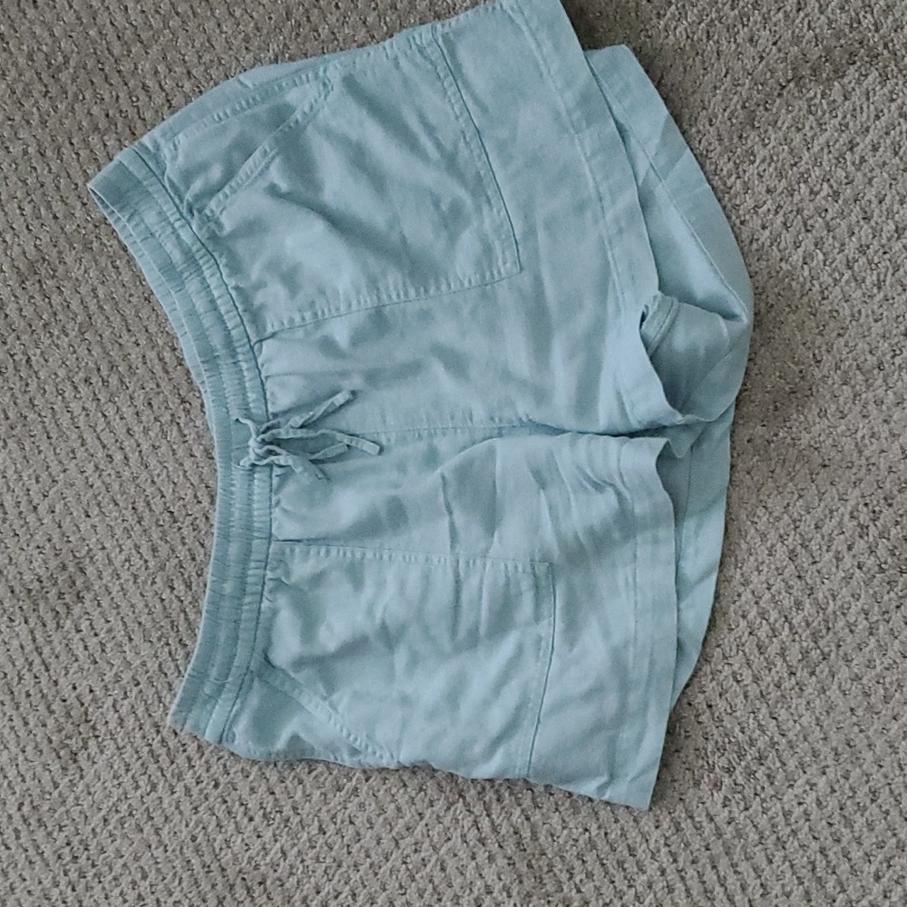 J crew linen shorts M